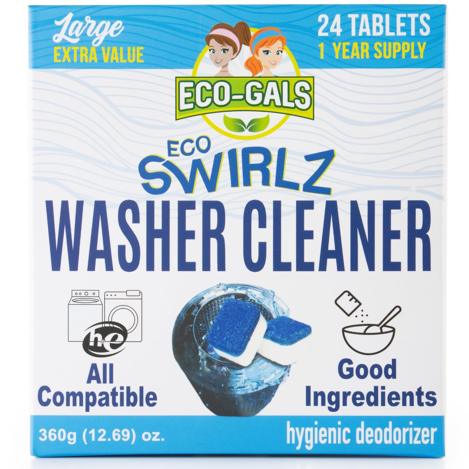 Eco-Swirlz Washing Machine Cleaner