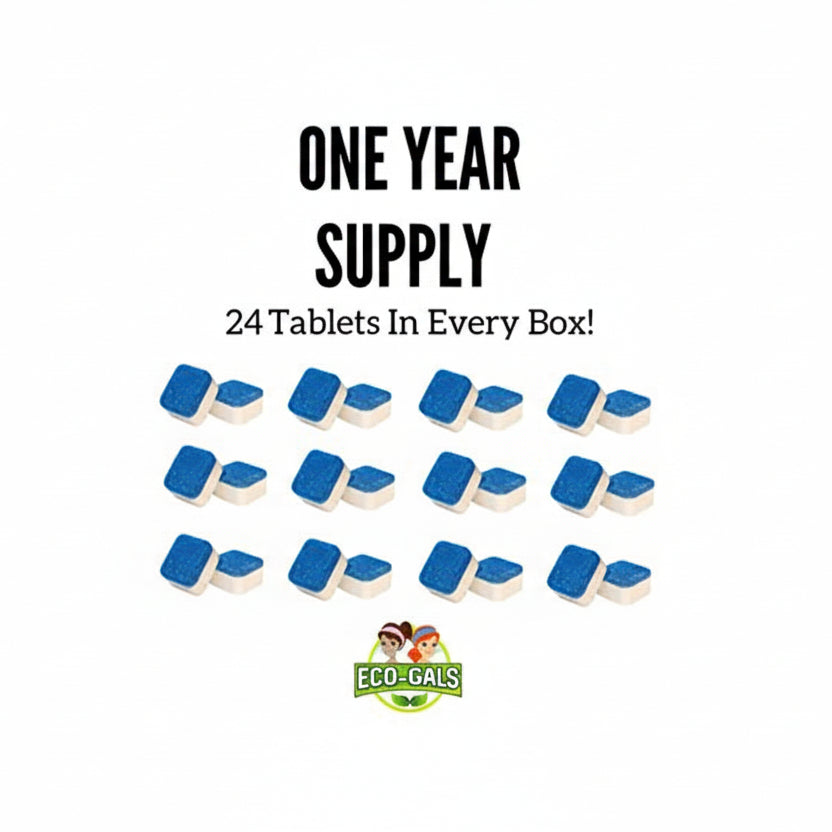Eco-Swirlz: Washing Machine Cleaner(1 Year Supply)