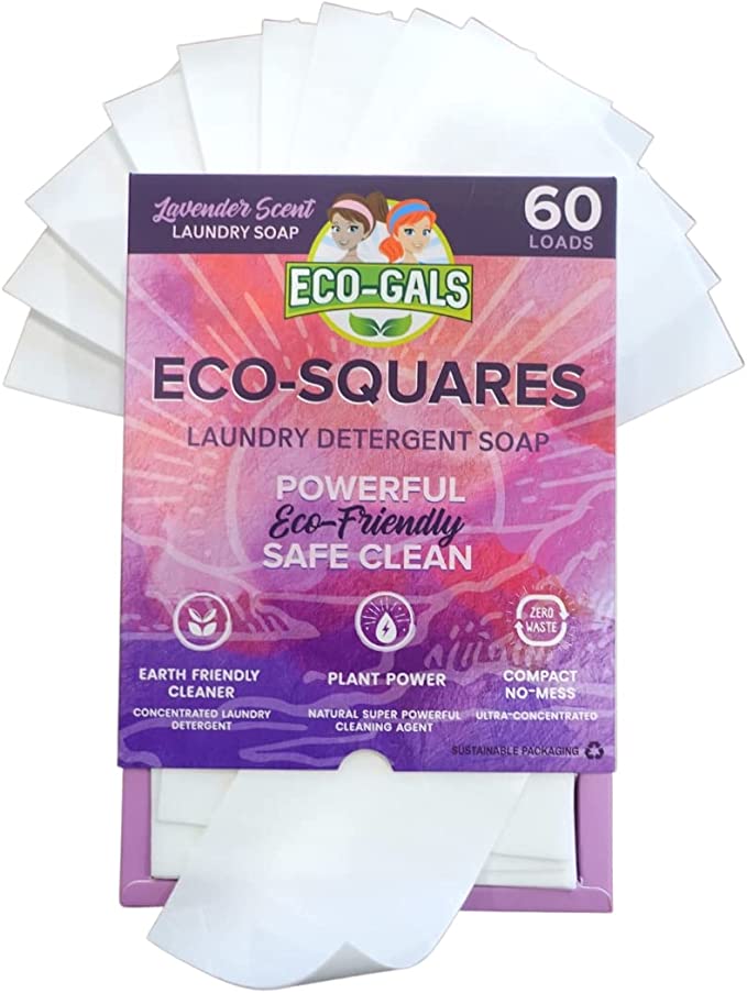 Eco-Squares Liquidless Laundry Detergent