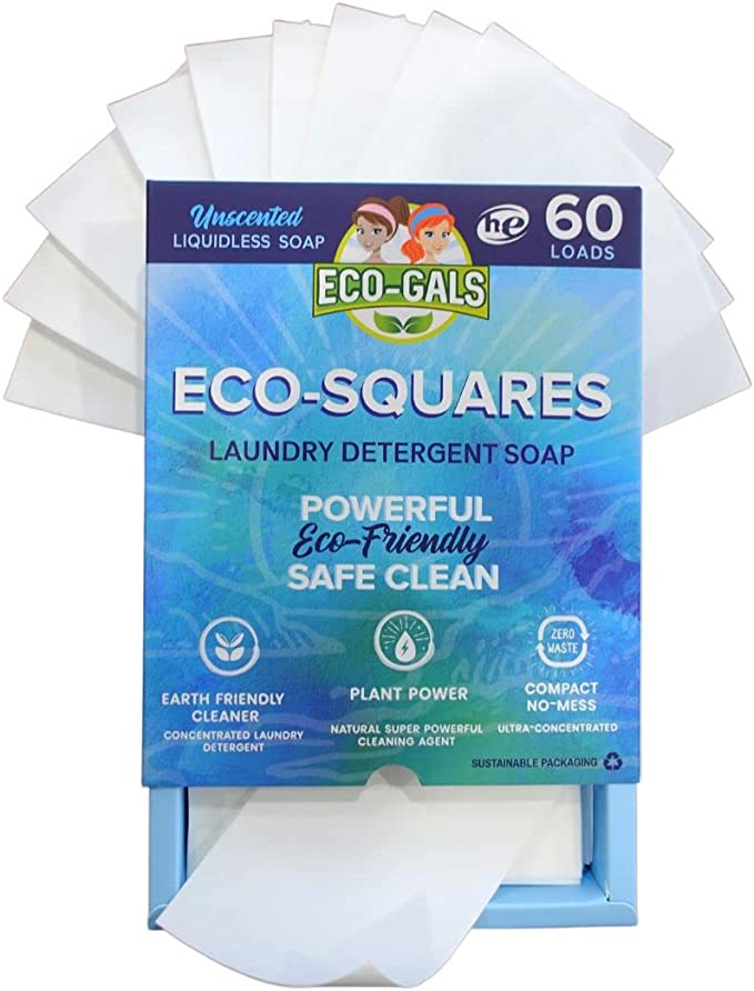 Eco-Squares Liquidless Laundry Detergent