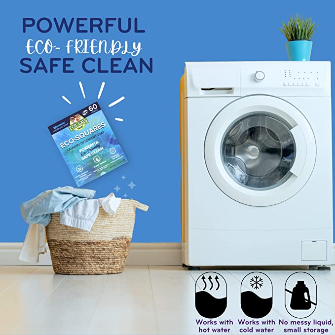 Eco-Squares Liquidless Laundry Detergent