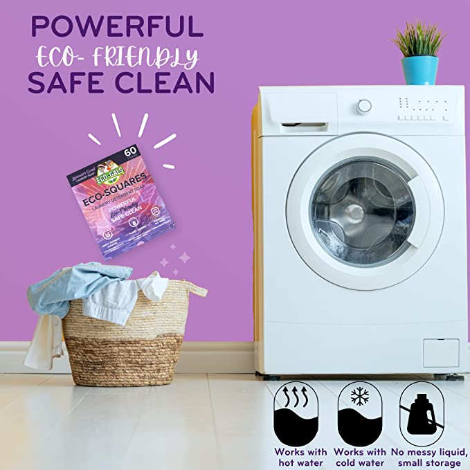 Eco-Squares Liquidless Laundry Detergent