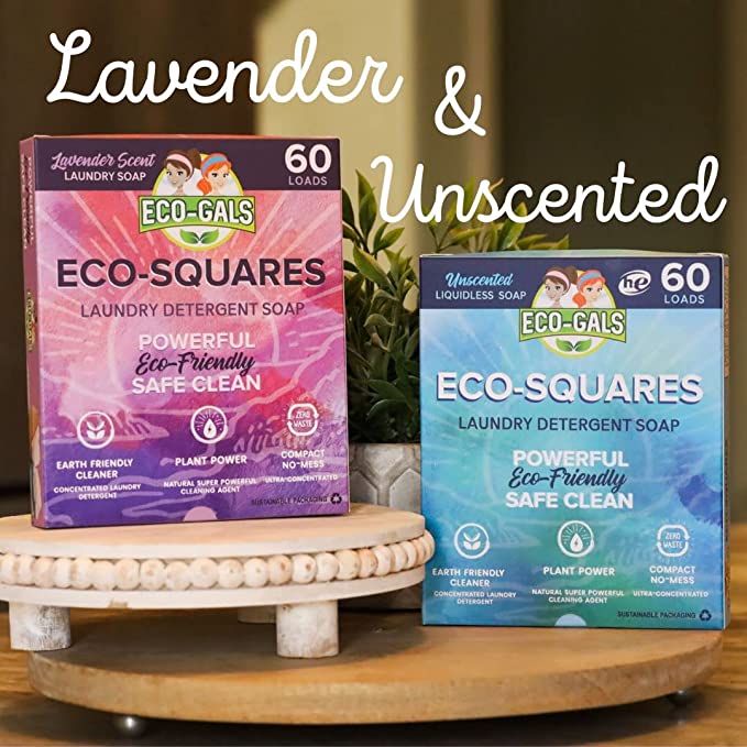 Eco-Squares Liquidless Laundry Detergent