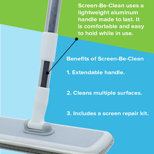 Screen-Be-Clean: All Purpose Screen Cleaner Brush