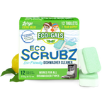 Eco Scrubz: Deep Dishwasher Cleaner (12 Count) Eco-Friendly