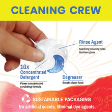 Load image into Gallery viewer, Eco-Gals Eco-Shines Dishwasher Detergent Pods With 3 in 1 Power of Liquid, Powder, and Gel for Brighter Cleaner Dishes