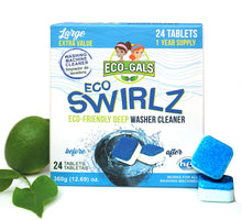 Load image into Gallery viewer, Eco-Swirlz: 24ct Washing Machine Cleaner (Year Supply) Eco-Friendly